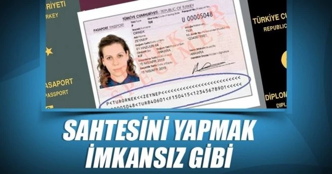 İkinci nesil pasaportlar daha güvenli olacak