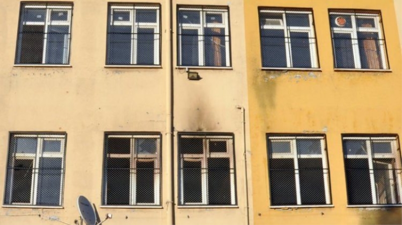 İlkokula molotofkokteyli saldırı