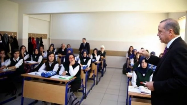 İmam Hatip Lisesi inşaatı hızla devam ediyor