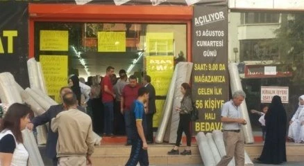 İndirim izdihamı
