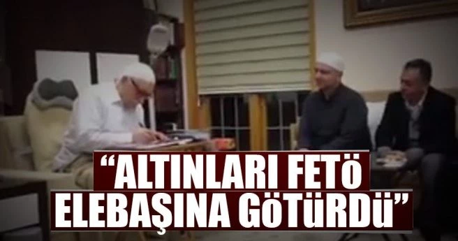 `İpek, düğününde takılan altınları Gülen`e götürdü`