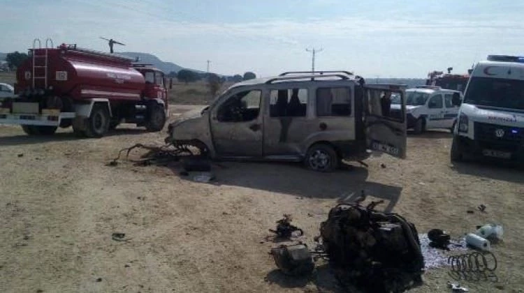 İranlıların aracı takla attı: 1 ölü, 2 yaralı