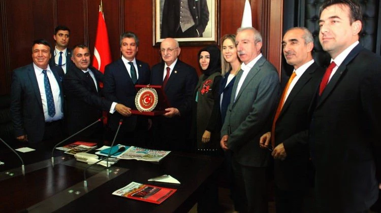 İstanbul Mardinliler Derneği'nden TBMM'ye ziyaret