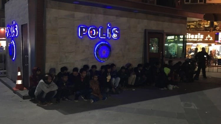 İstanbulda kaçak göçmen operasyonu