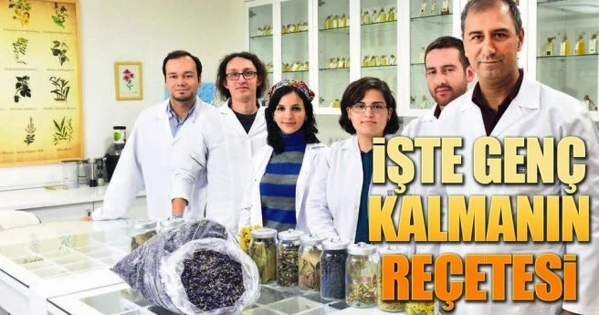 İŞTE GENÇ VE DİNÇ KALMANIN REÇETESİ