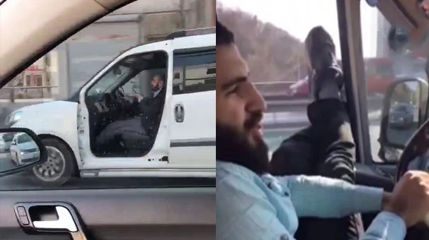 İşte trafikte çekilen skandal görüntülerin cezası...