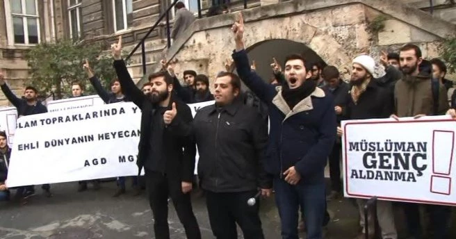İTÜ`de `yılbaşı kutlama