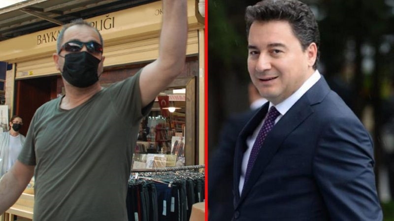 İzmir`de esnafı ziyaret eden Babacan`a vatandaştan tepki: Davanı satmayacaksın, bunu yapan yanındakini de satar