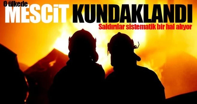 Kanada?da mescit yakıldı