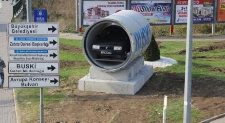 Kanalizasyon borularına ilginç tanıtım