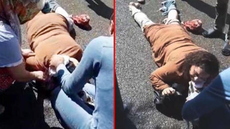 Karısını sokak ortasında vurdu, müdahale edene de çattı: Yaklaşma vururum
