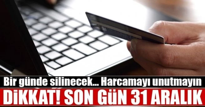 KARTLARINIZDAKİ PUANLARI HARCAMAYI UNUTMAYIN