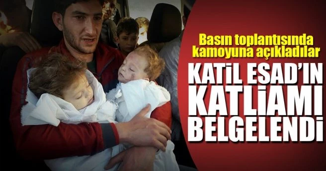 Katil Esad`ın kimyasal silah kullandığı belgelendi