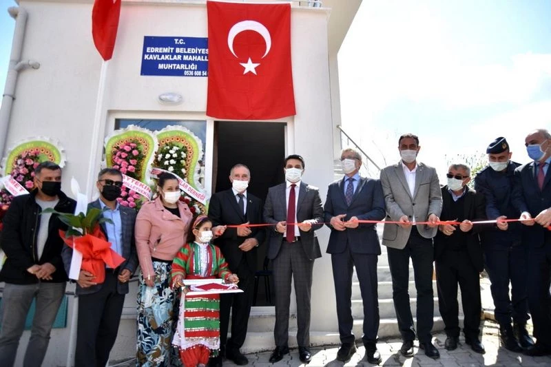 Kavlaklar`a yeni muhtarlık binası