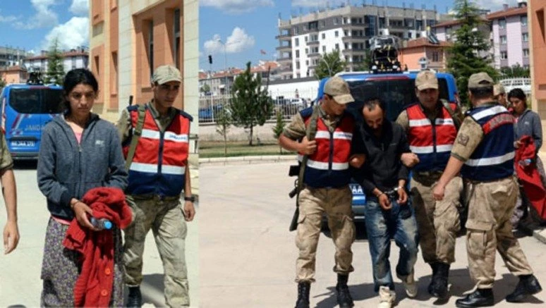 Kaybolan 3 yaşındaki Evrim`in anne ve babası adliyede