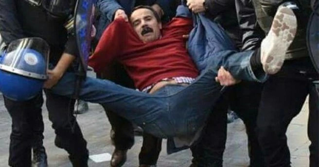 KHK eylemcisine saldırı