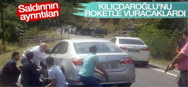 Kılıçdaroğlu'nun konvoyuna roket atılacaktı!