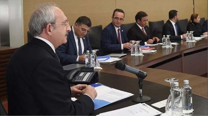 Kılıçdaroğlu MYK`yı olağanüstü topladı