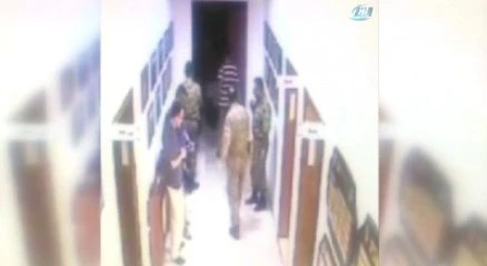 Kışladaki gizli toplantının görüntüleri ortaya çıktı