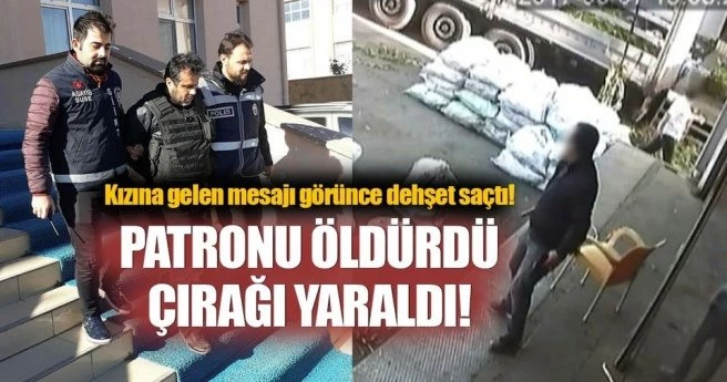 Kızına mesaj atıldığı iddiasıyla dehşet saçan baba yakalandı