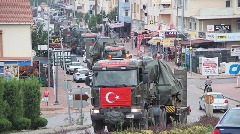 Kocaeli'den Cerablus'a tank takviyesi