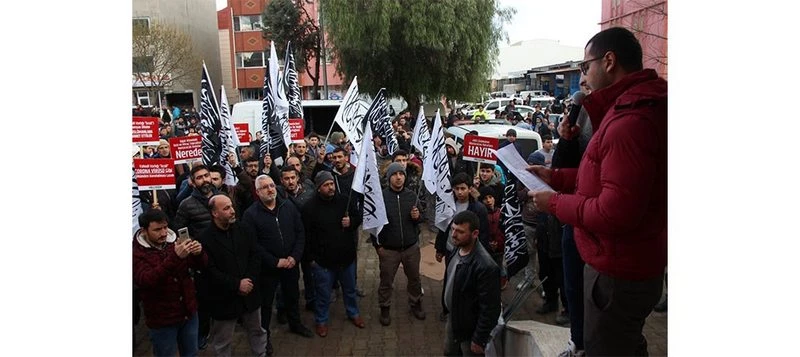KÖKLÜ DEĞİŞİM, ABD?NİN KUDÜS KARARINI PROTESTO ETTİ