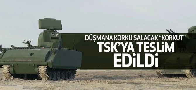 Korkut, TSK'ya teslim edildi!