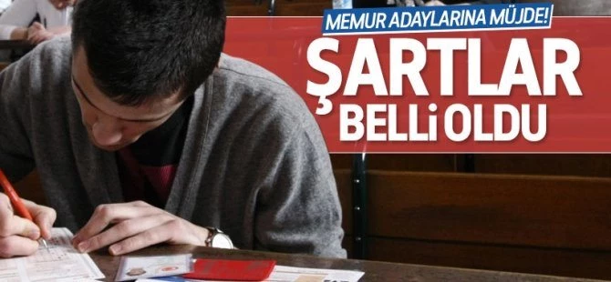 KPSS'siz memur olma şartları