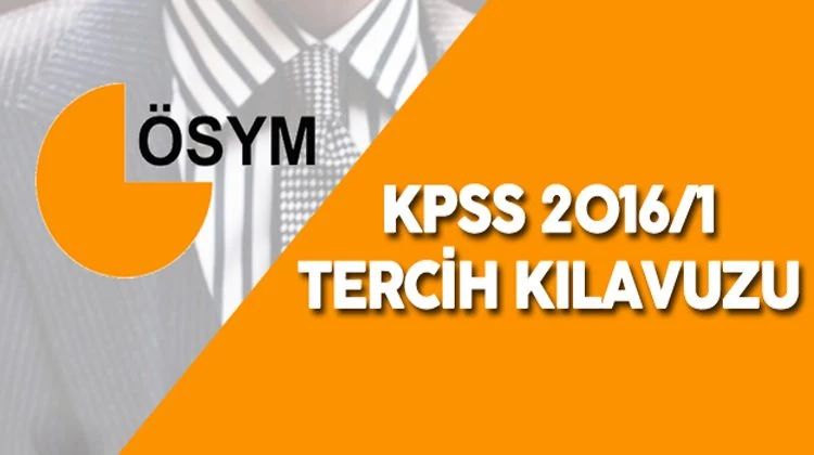 KPSS önlisans tercih kılavuzu! Memurluk başvuru ekranı