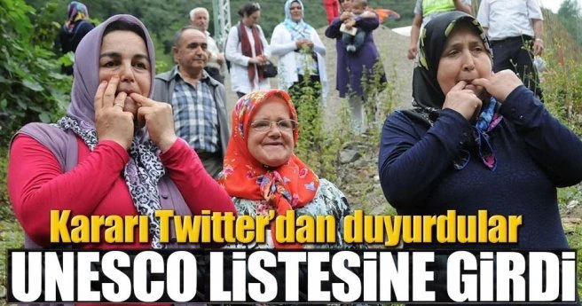 ?Kuş dili? UNESCO listesinde