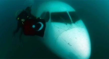 Kuşadası Körfezi?ndeki Airbus A300 batığı 2 yıl boyunca izlenecek