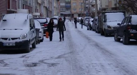 Kütahya?da kar sevinci