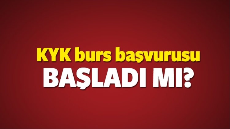 KYK burs başvuruları başlama tarihi açıklandı (2016 - 2017)