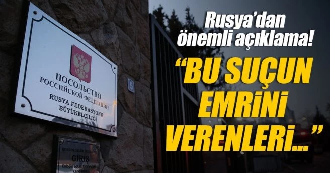 Lavron`dan önemli açıklama: Bu suçun emrini verenleri...