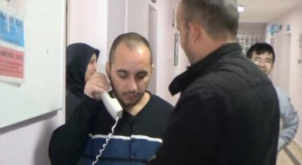 Mağarada donmak üzereyken polisler kurtardı