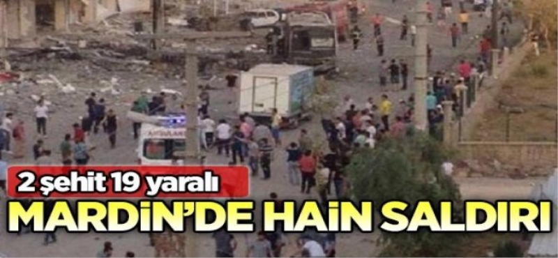 Mardin'de Polis'e  hain saldır!