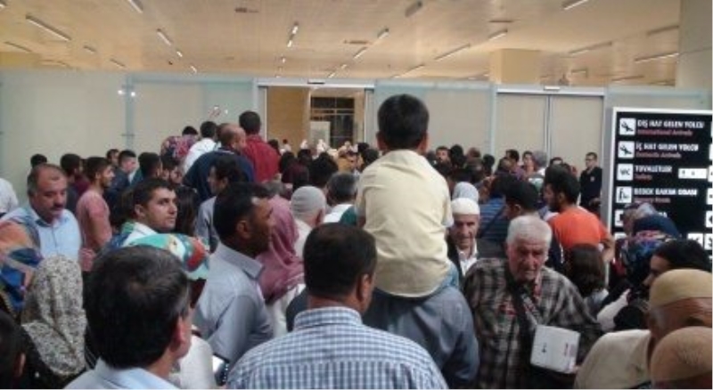 Mardin?de ilk hac kafilesi dönüş yaptı