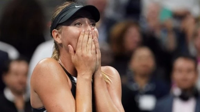 Maria Sharapova gözyaşlarıyla turladı
