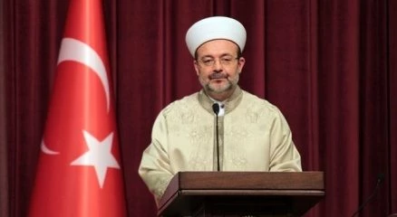 Mehmet Görmez?den anlamlı konuşma