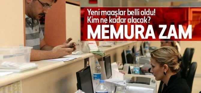 Memura 76 ile 285 lira arası zam