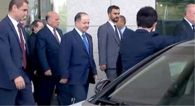 Mesud Barzani Ankara?da