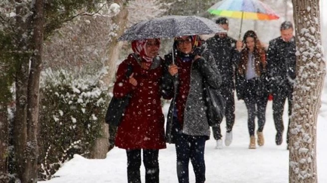 METEOROLOJİ`DEN 4 İL İÇİN KAR UYARISI