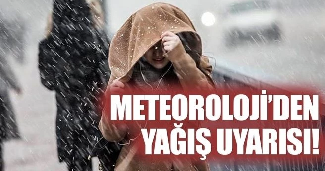 METEOROLOJİ`DEN SON DAKİKA YAĞIŞ UYARISI!