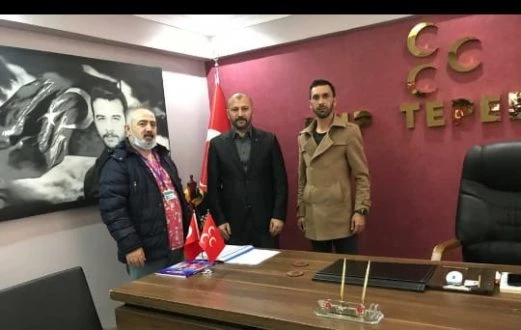 MHP TEPEBAŞI`NA HAYIRLI OLSUN ZİYARETİ... 