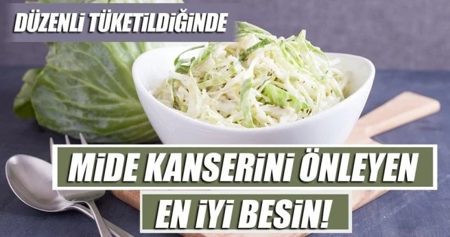 Mide kanserini önleyen en iyi besin