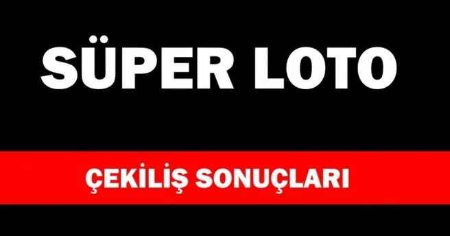 Milli Piyango 6 Nisan Süper Loto çekiliş sonuçları | Beklenen açıklama geldi
