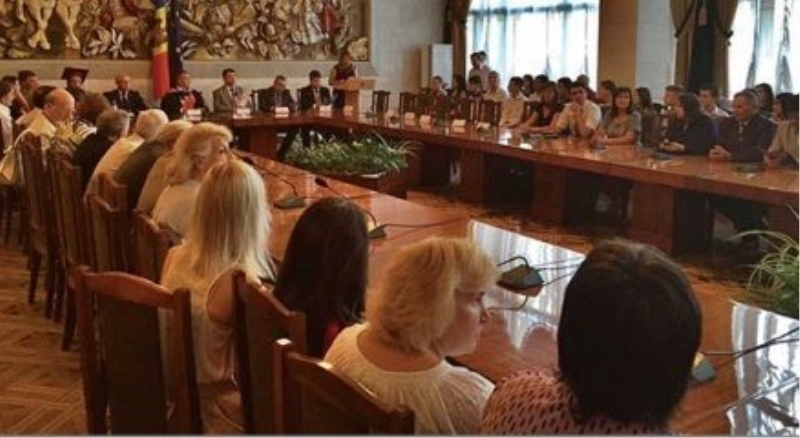 Moldova Amerikan Üniversitesi?nde tarihi gün