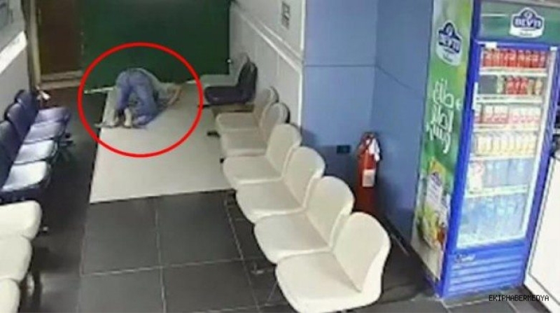 Namaz kıldığı esnada