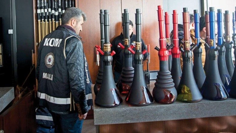 NARGİLE`DEN KİMYASAL ÇIKTI