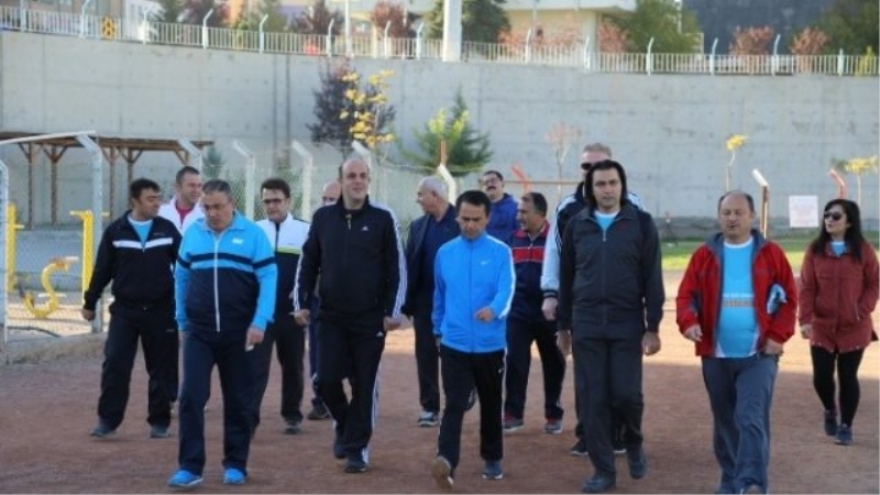 Nevşehir`de Sağlıklı Yaşam Yürüyüşü Yapıldı